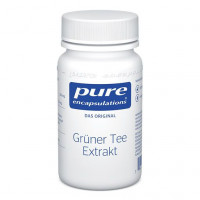 Пищевая добавка с экстрактом зеленого чая PURE ENCAPSULATIONS grüner Tee Extrakt Kapseln 60 шт Pro medico